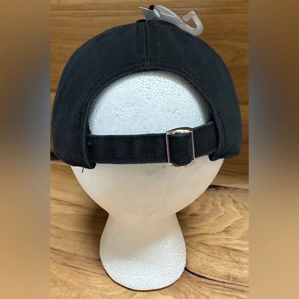 Mighty Fine Black Adjustable Cap “my dog is my child” NWT